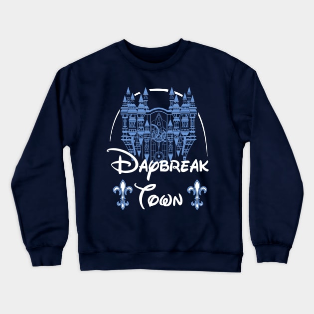 Daybreak Town Crewneck Sweatshirt by MHeartz